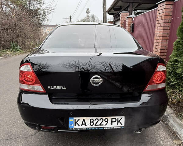 Черный Ниссан Альмера, объемом двигателя 1.6 л и пробегом 123 тыс. км за 6499 $, фото 8 на Automoto.ua
