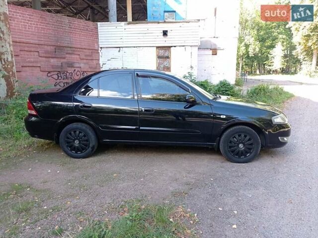 Черный Ниссан Альмера, объемом двигателя 1.6 л и пробегом 170 тыс. км за 6000 $, фото 3 на Automoto.ua