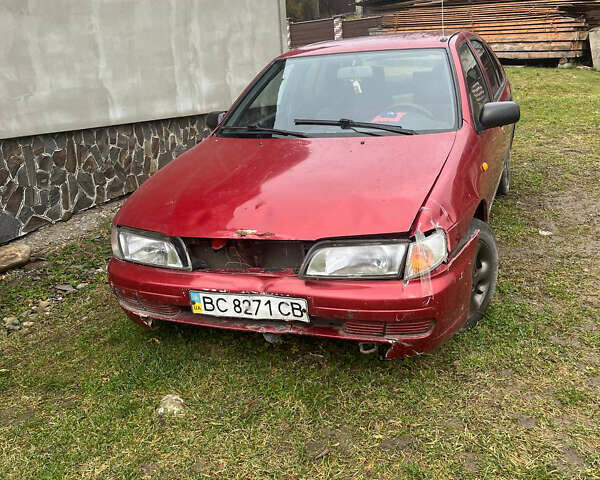 Красный Ниссан Альмера, объемом двигателя 1.4 л и пробегом 250 тыс. км за 860 $, фото 3 на Automoto.ua