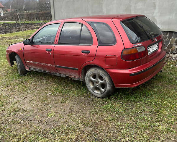 Красный Ниссан Альмера, объемом двигателя 1.4 л и пробегом 250 тыс. км за 860 $, фото 1 на Automoto.ua