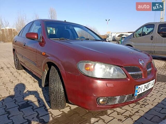 Красный Ниссан Альмера, объемом двигателя 1.5 л и пробегом 253 тыс. км за 2500 $, фото 5 на Automoto.ua