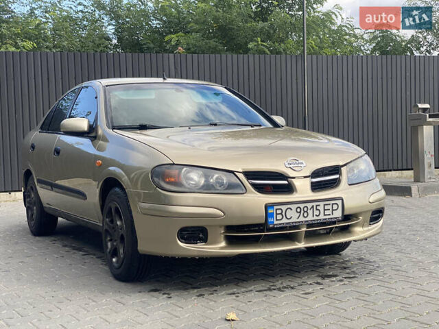 Желтый Ниссан Альмера, объемом двигателя 1.5 л и пробегом 250 тыс. км за 3000 $, фото 1 на Automoto.ua