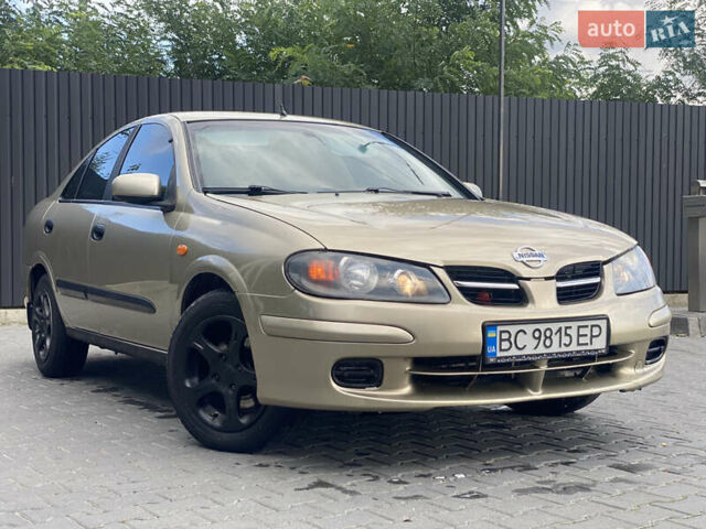 Желтый Ниссан Альмера, объемом двигателя 1.5 л и пробегом 250 тыс. км за 3000 $, фото 3 на Automoto.ua