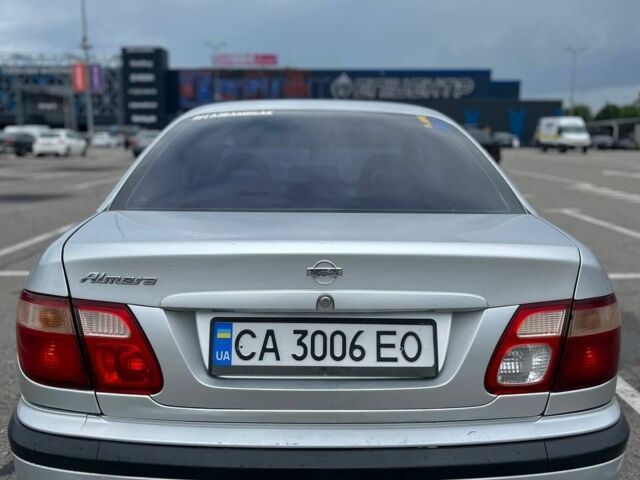 Серый Ниссан Альмера, объемом двигателя 1.8 л и пробегом 350 тыс. км за 2600 $, фото 6 на Automoto.ua