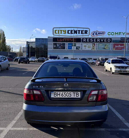 Серый Ниссан Альмера, объемом двигателя 1.8 л и пробегом 181 тыс. км за 4400 $, фото 5 на Automoto.ua