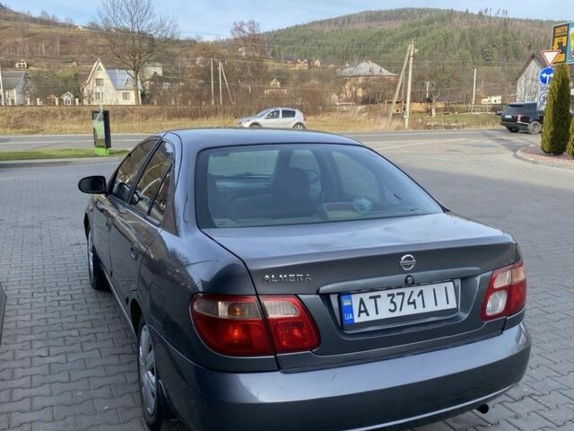 Серый Ниссан Альмера, объемом двигателя 1.5 л и пробегом 265 тыс. км за 2600 $, фото 2 на Automoto.ua