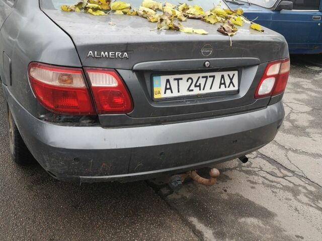 Серый Ниссан Альмера, объемом двигателя 0 л и пробегом 400 тыс. км за 1300 $, фото 4 на Automoto.ua