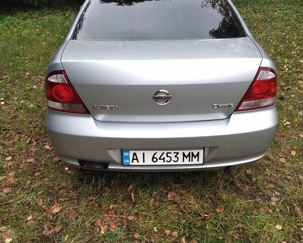 Сірий Ніссан Альмера, об'ємом двигуна 1.6 л та пробігом 174 тис. км за 5600 $, фото 6 на Automoto.ua