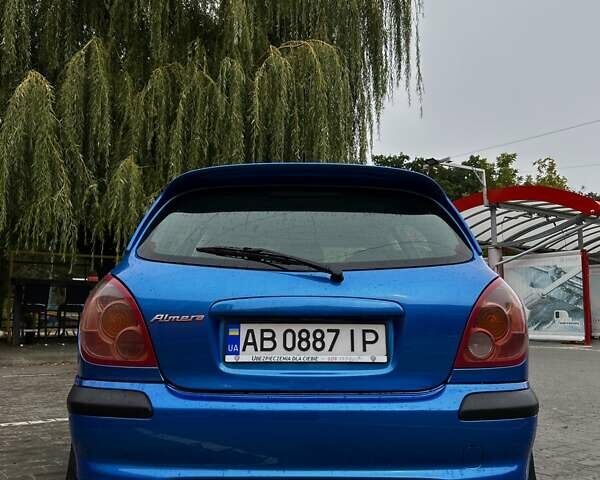 Синий Ниссан Альмера, объемом двигателя 2.2 л и пробегом 200 тыс. км за 3800 $, фото 3 на Automoto.ua