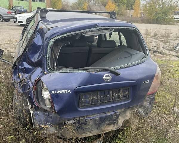 Синий Ниссан Альмера, объемом двигателя 0 л и пробегом 255 тыс. км за 850 $, фото 2 на Automoto.ua