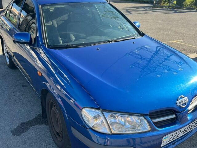 Синий Ниссан Альмера, объемом двигателя 1.5 л и пробегом 319 тыс. км за 2000 $, фото 1 на Automoto.ua