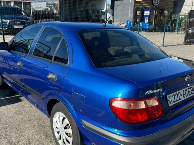 Синий Ниссан Альмера, объемом двигателя 1.5 л и пробегом 319 тыс. км за 2000 $, фото 5 на Automoto.ua