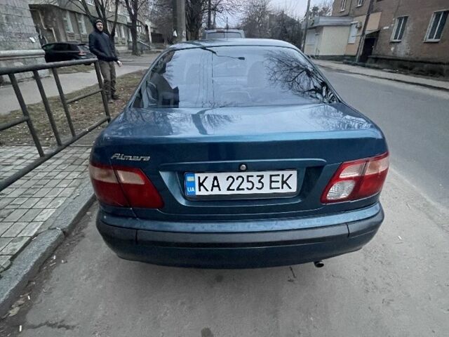 Синий Ниссан Альмера, объемом двигателя 1.5 л и пробегом 400 тыс. км за 2600 $, фото 3 на Automoto.ua