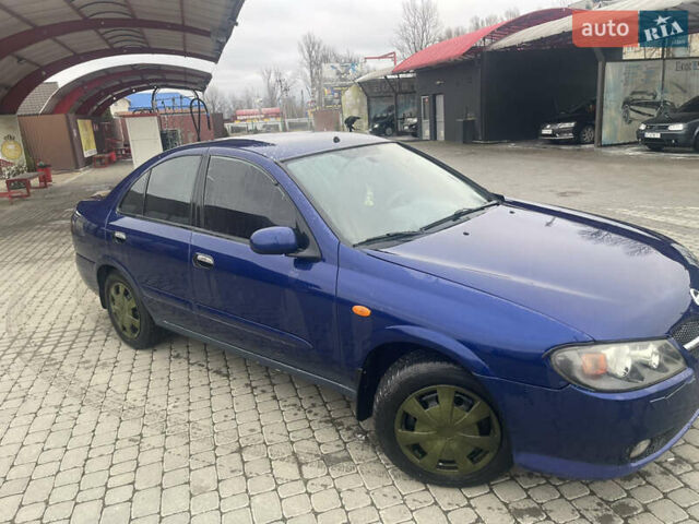 Синий Ниссан Альмера, объемом двигателя 1.5 л и пробегом 220 тыс. км за 2550 $, фото 3 на Automoto.ua