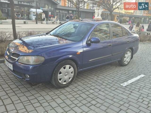 Синий Ниссан Альмера, объемом двигателя 1.5 л и пробегом 319 тыс. км за 3500 $, фото 7 на Automoto.ua