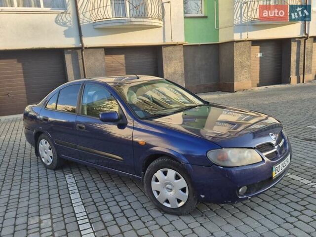 Синий Ниссан Альмера, объемом двигателя 1.5 л и пробегом 319 тыс. км за 3500 $, фото 3 на Automoto.ua