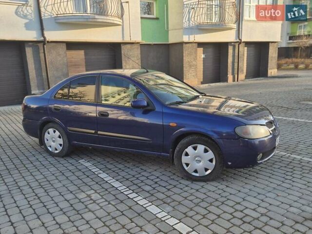 Синий Ниссан Альмера, объемом двигателя 1.5 л и пробегом 319 тыс. км за 3500 $, фото 2 на Automoto.ua