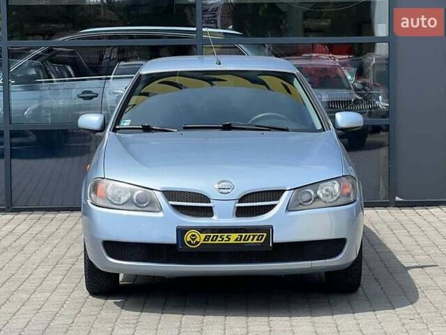 Синий Ниссан Альмера, объемом двигателя 1.5 л и пробегом 280 тыс. км за 4300 $, фото 1 на Automoto.ua