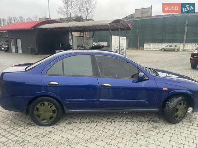 Синий Ниссан Альмера, объемом двигателя 1.5 л и пробегом 220 тыс. км за 2550 $, фото 2 на Automoto.ua