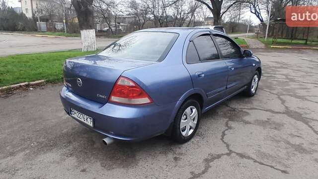Синий Ниссан Альмера, объемом двигателя 1.6 л и пробегом 280 тыс. км за 3400 $, фото 4 на Automoto.ua