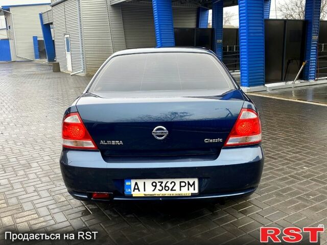 Синий Ниссан Альмера, объемом двигателя 1.6 л и пробегом 214 тыс. км за 4499 $, фото 3 на Automoto.ua