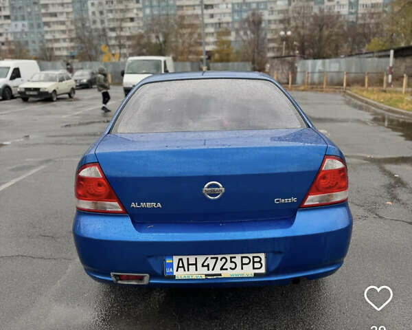 Синий Ниссан Альмера, объемом двигателя 1.6 л и пробегом 240 тыс. км за 4700 $, фото 1 на Automoto.ua