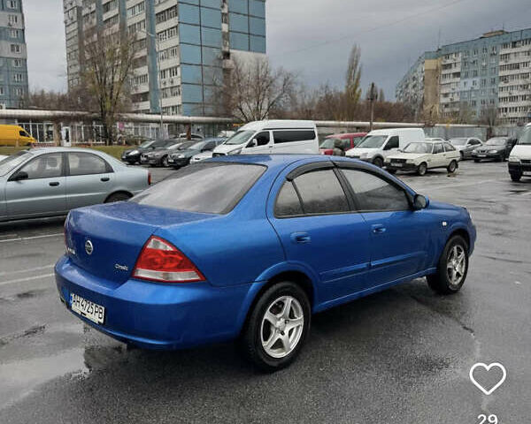 Синий Ниссан Альмера, объемом двигателя 1.6 л и пробегом 240 тыс. км за 4700 $, фото 2 на Automoto.ua