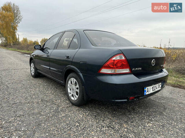 Синий Ниссан Альмера, объемом двигателя 1.6 л и пробегом 236 тыс. км за 5000 $, фото 4 на Automoto.ua