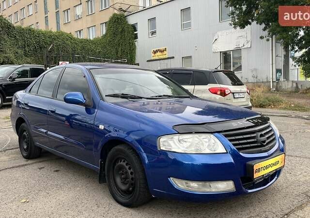 Синий Ниссан Альмера, объемом двигателя 1.6 л и пробегом 324 тыс. км за 4500 $, фото 1 на Automoto.ua