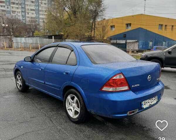 Синий Ниссан Альмера, объемом двигателя 1.6 л и пробегом 240 тыс. км за 4700 $, фото 4 на Automoto.ua
