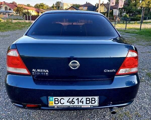 Синий Ниссан Альмера, объемом двигателя 1.6 л и пробегом 257 тыс. км за 3800 $, фото 6 на Automoto.ua