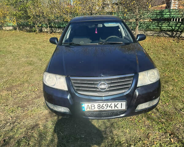 Синий Ниссан Альмера, объемом двигателя 1.6 л и пробегом 268 тыс. км за 3500 $, фото 1 на Automoto.ua