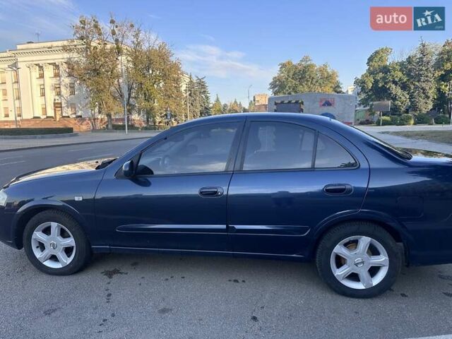 Синий Ниссан Альмера, объемом двигателя 1.6 л и пробегом 275 тыс. км за 4550 $, фото 3 на Automoto.ua