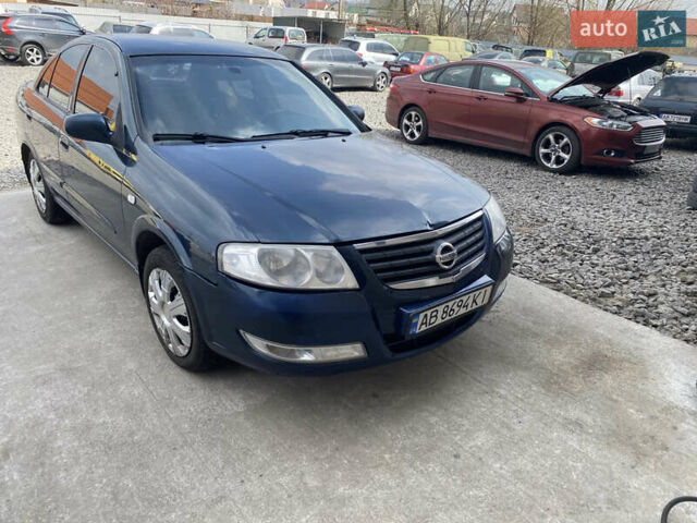 Синий Ниссан Альмера, объемом двигателя 1.6 л и пробегом 250 тыс. км за 4300 $, фото 2 на Automoto.ua