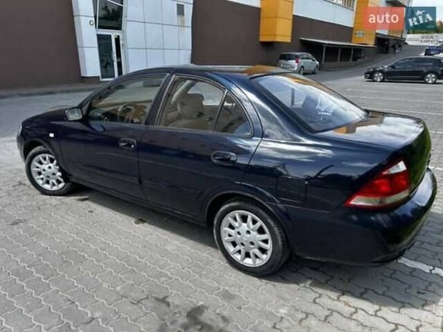 Синий Ниссан Альмера, объемом двигателя 1.6 л и пробегом 315 тыс. км за 3300 $, фото 3 на Automoto.ua