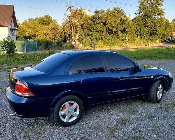 Синий Ниссан Альмера, объемом двигателя 1.6 л и пробегом 257 тыс. км за 3800 $, фото 4 на Automoto.ua