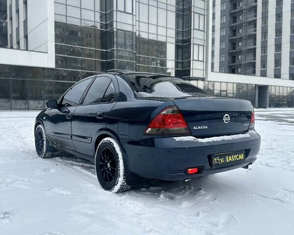 Синий Ниссан Альмера, объемом двигателя 1.6 л и пробегом 270 тыс. км за 4099 $, фото 3 на Automoto.ua