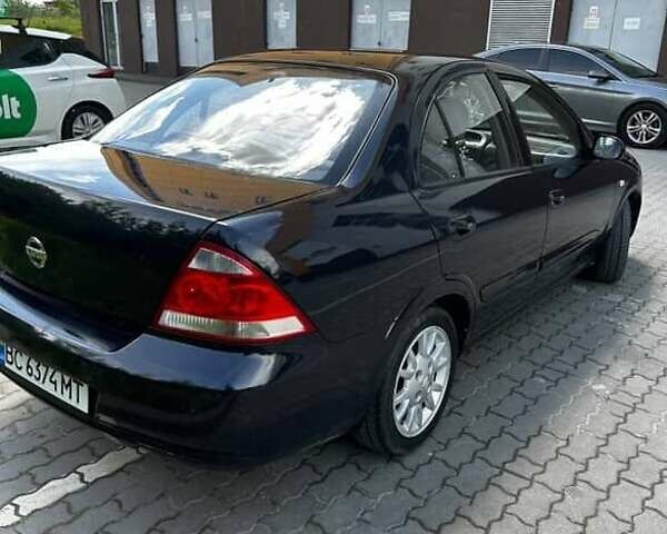 Синий Ниссан Альмера, объемом двигателя 1.6 л и пробегом 315 тыс. км за 3300 $, фото 1 на Automoto.ua
