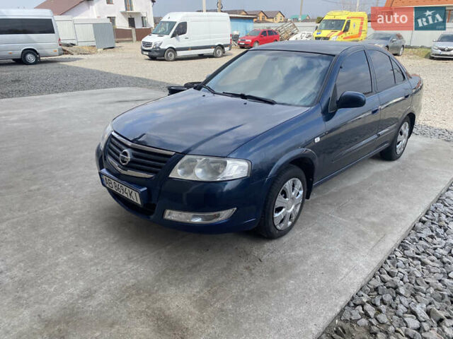 Синий Ниссан Альмера, объемом двигателя 1.6 л и пробегом 250 тыс. км за 4300 $, фото 1 на Automoto.ua