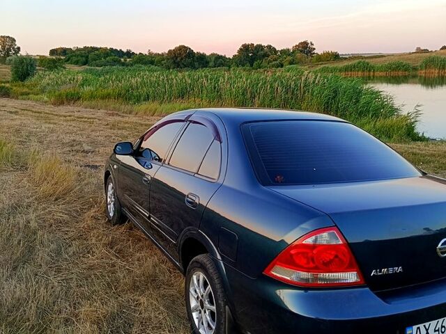 Синий Ниссан Альмера, объемом двигателя 1.6 л и пробегом 134 тыс. км за 5500 $, фото 3 на Automoto.ua