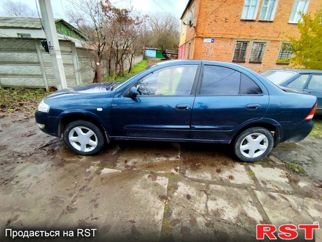 Синий Ниссан Альмера, объемом двигателя 1.6 л и пробегом 191 тыс. км за 4800 $, фото 1 на Automoto.ua