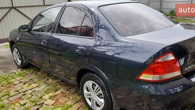 Синий Ниссан Альмера, объемом двигателя 1.6 л и пробегом 216 тыс. км за 3999 $, фото 11 на Automoto.ua