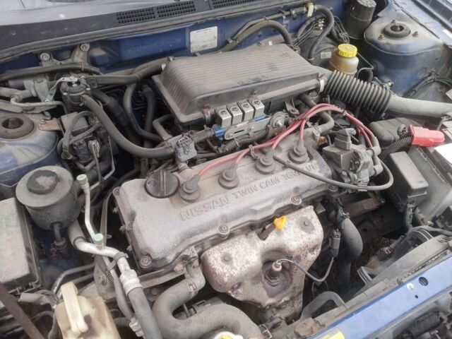 Синий Ниссан Альмера, объемом двигателя 1.4 л и пробегом 323 тыс. км за 1800 $, фото 11 на Automoto.ua