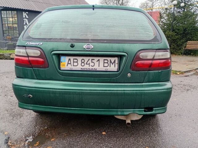Зеленый Ниссан Альмера, объемом двигателя 1.6 л и пробегом 280 тыс. км за 1200 $, фото 1 на Automoto.ua