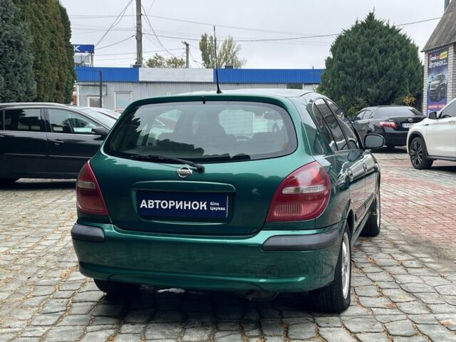 Зеленый Ниссан Альмера, объемом двигателя 1.8 л и пробегом 245 тыс. км за 3999 $, фото 4 на Automoto.ua