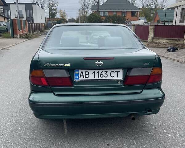 Зеленый Ниссан Альмера, объемом двигателя 1.39 л и пробегом 234 тыс. км за 1900 $, фото 3 на Automoto.ua