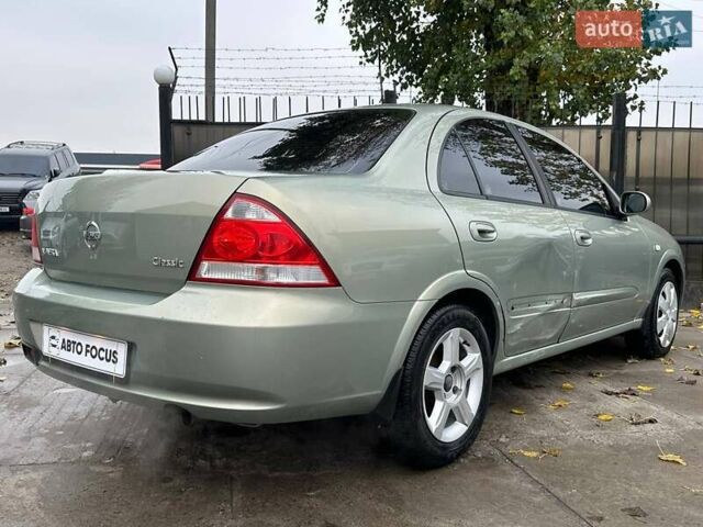 Зеленый Ниссан Альмера, объемом двигателя 1.6 л и пробегом 75 тыс. км за 4490 $, фото 4 на Automoto.ua