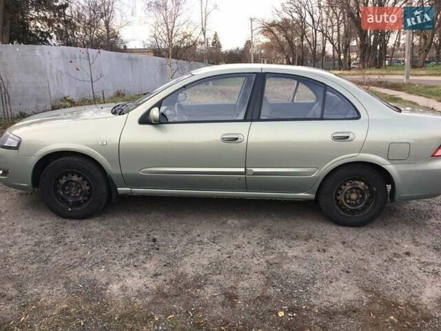 Зеленый Ниссан Альмера, объемом двигателя 1.6 л и пробегом 175 тыс. км за 5300 $, фото 1 на Automoto.ua