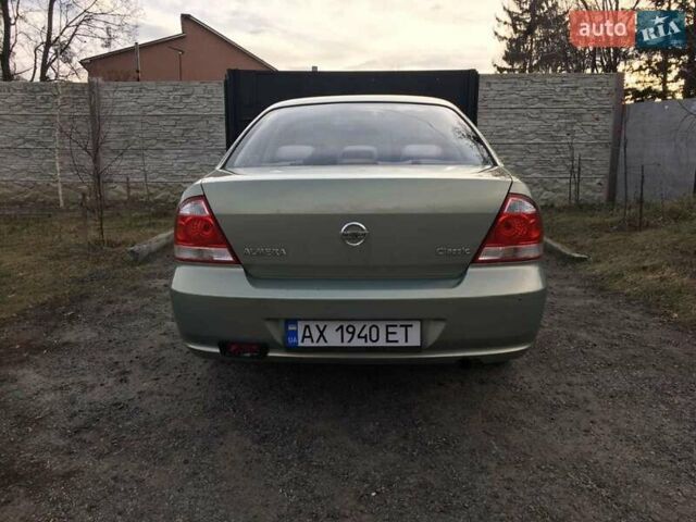 Зеленый Ниссан Альмера, объемом двигателя 1.6 л и пробегом 175 тыс. км за 5300 $, фото 2 на Automoto.ua
