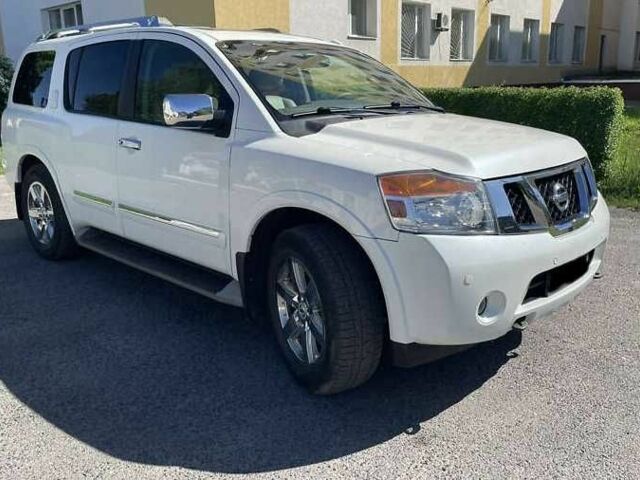 Белый Ниссан Армада, объемом двигателя 5.55 л и пробегом 245 тыс. км за 14500 $, фото 3 на Automoto.ua